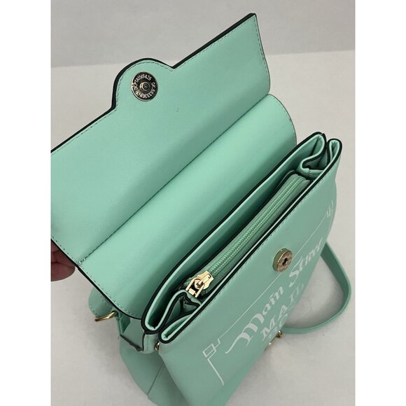 Park Candy Main Street Mail Box Letters Mini Backpack Mint - Picture 8 of 14